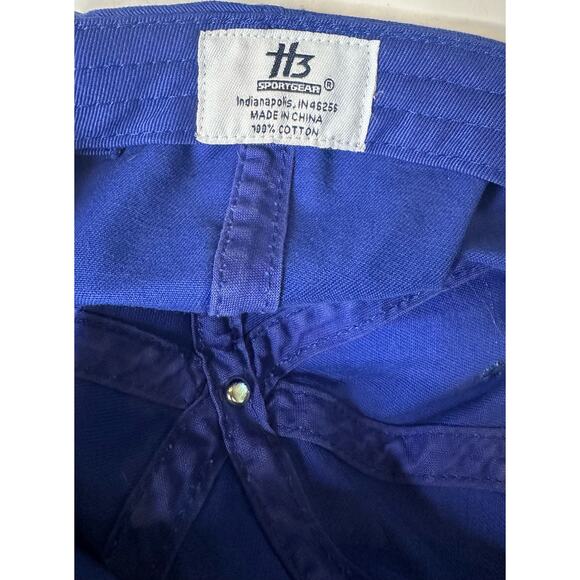 2005 Miller Lite Royal Blue Strap Back H3 Sport Gear Ball Cap Vintage - Picture 6 of 8
